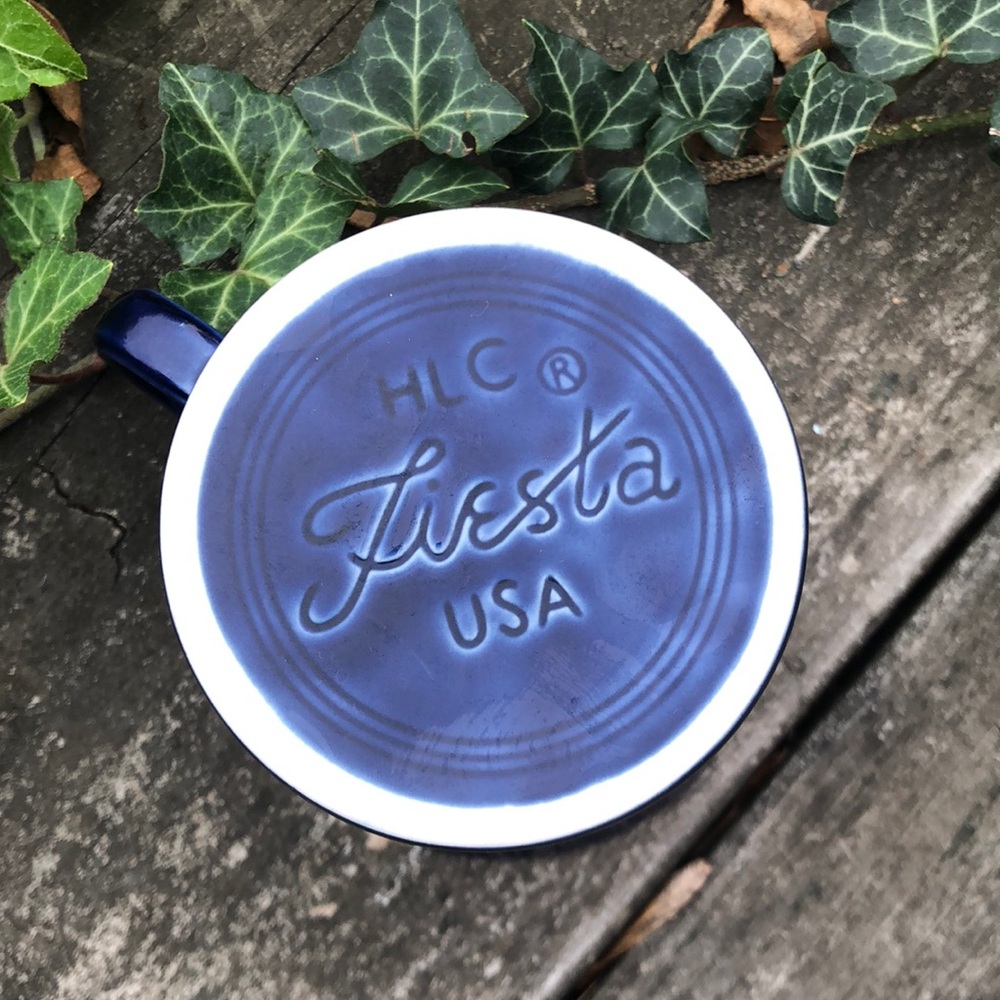 FIESTAWARE COBALT RING MUG - Picture 3 of 7